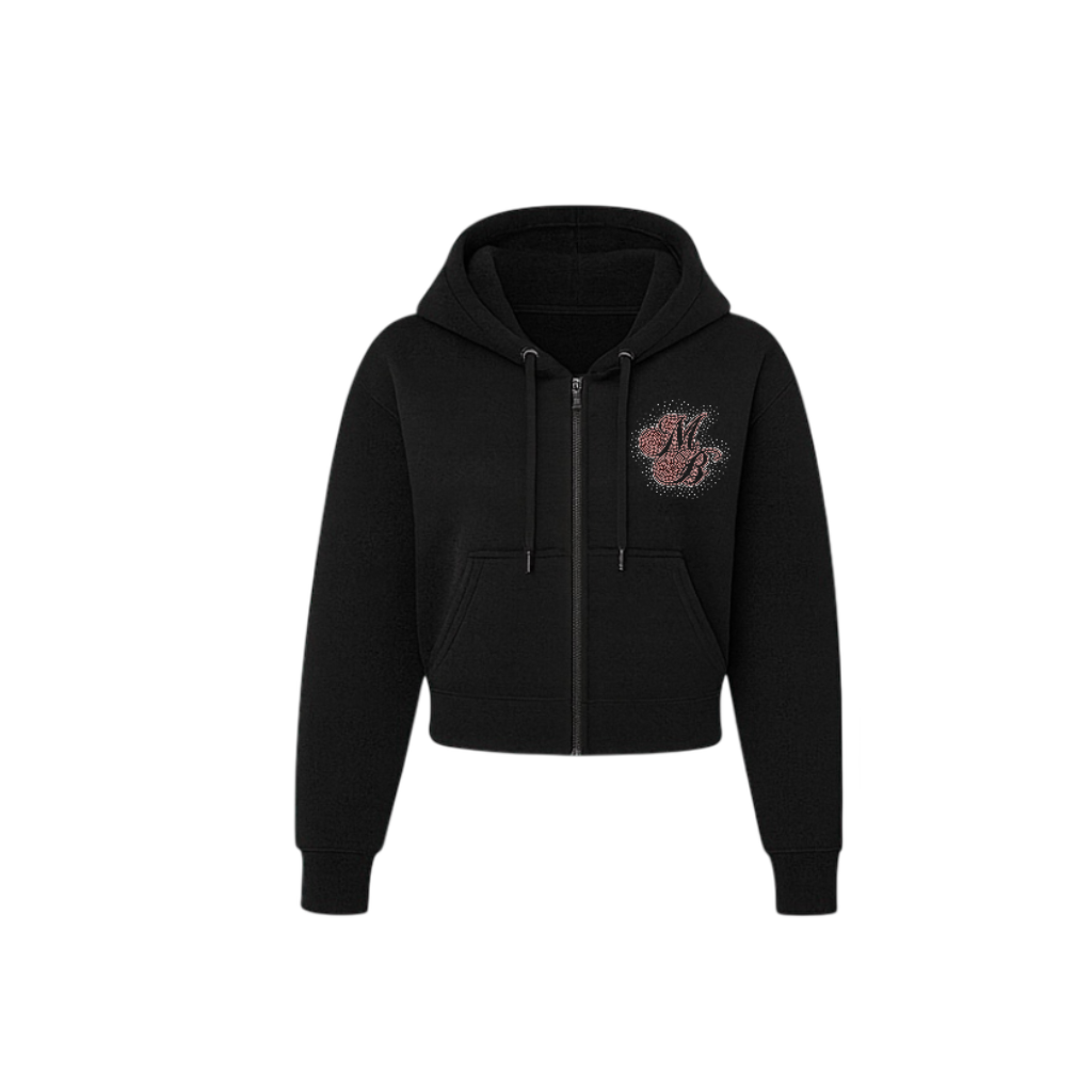 TWO TONE ZIP UP