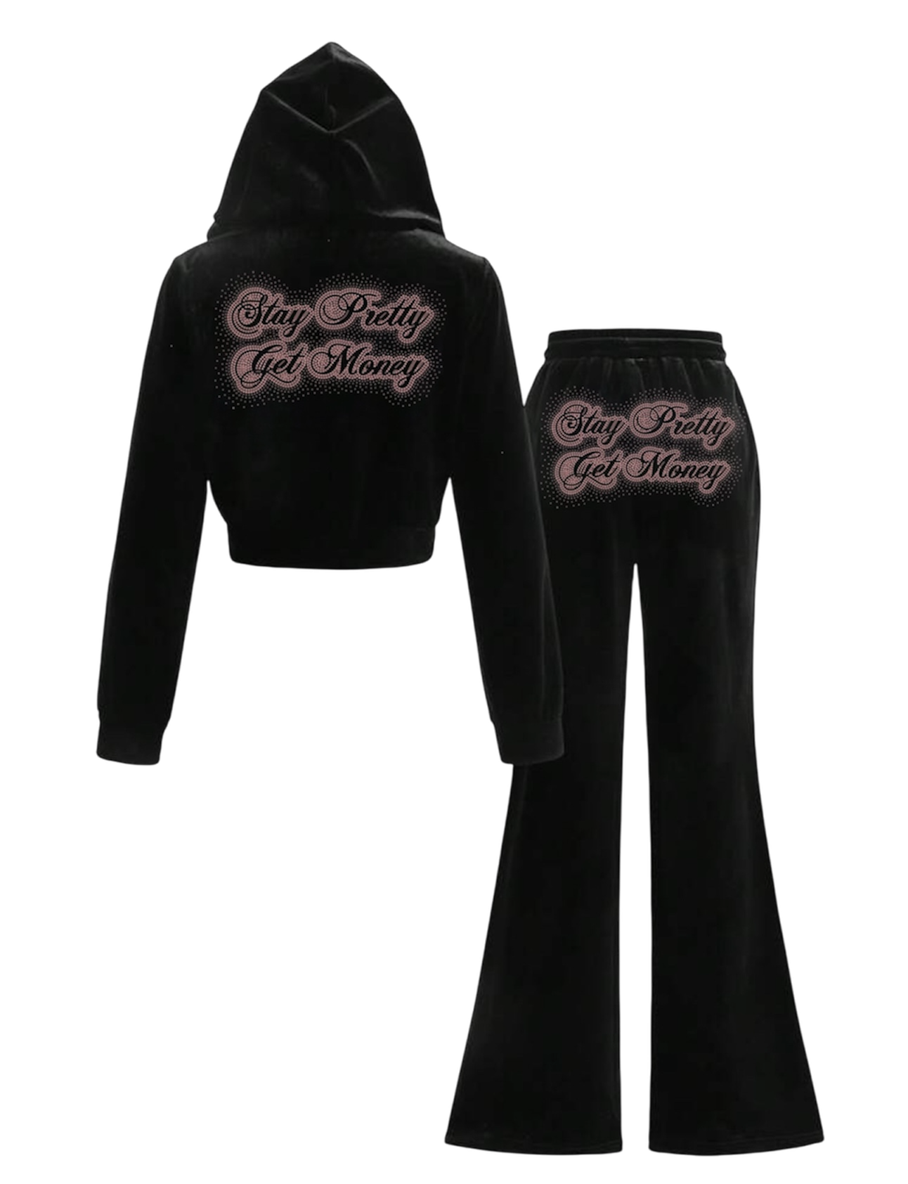 STAY PRETTY GET MONEY TRACKSUITS