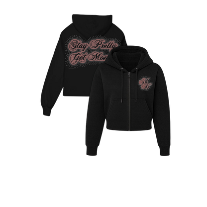 TWO TONE ZIP UP